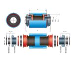 ΑΝΤΑΠΤΟΡΑΣ ΜΕΣΑΙΑΣ ΤΡΙΒΗΣ FSA MTB MEGAEXO 24MM ΑΠΌ BB30/PF30 ΣΕ 24ΜΜ 68/73MM EL228 2