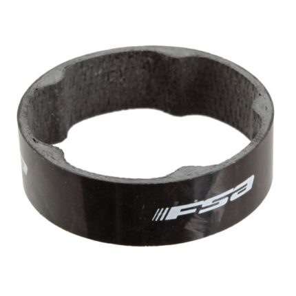 ΡΟΔΕΛΕΣ ΛΑΙΜΟΥ FSA 1 1/8' BLACK LOGO ΑΛΟΥΜΙΝΙΟΥ (10MM)