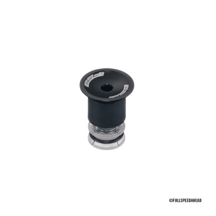 ΤΑΠΑ ΠΗΡΟΥΝΙΟΥ FSA ALLOY 1"1/8 TH-896-1 BLACK FSA LOGO (32ΜΜ COVER)