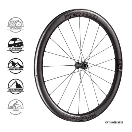 ΤΡΟΧΟΙ VISION METRON 45 SL DISC CENTERLOCK TLR SH11 ΖΕΥΓΟΣ 1