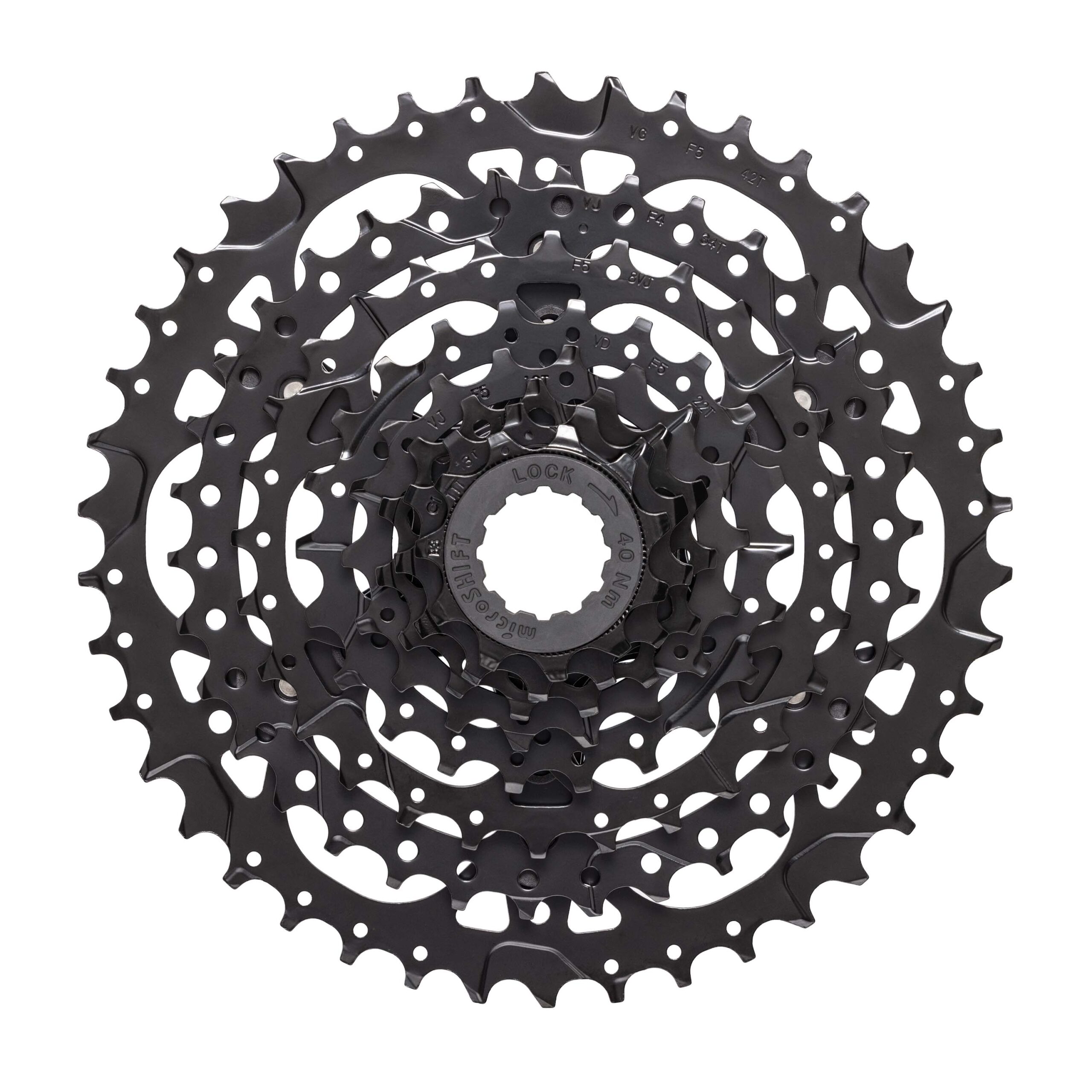 kaseta-microshift-acolyte-cs-h083-11-42t-8-tachititon-black ΚΑΣΕΤΑ MICROSHIFT ACOLYTE CS-H083 11-42T 8 ΤΑΧΥΤΗΤΩΝ BLACK