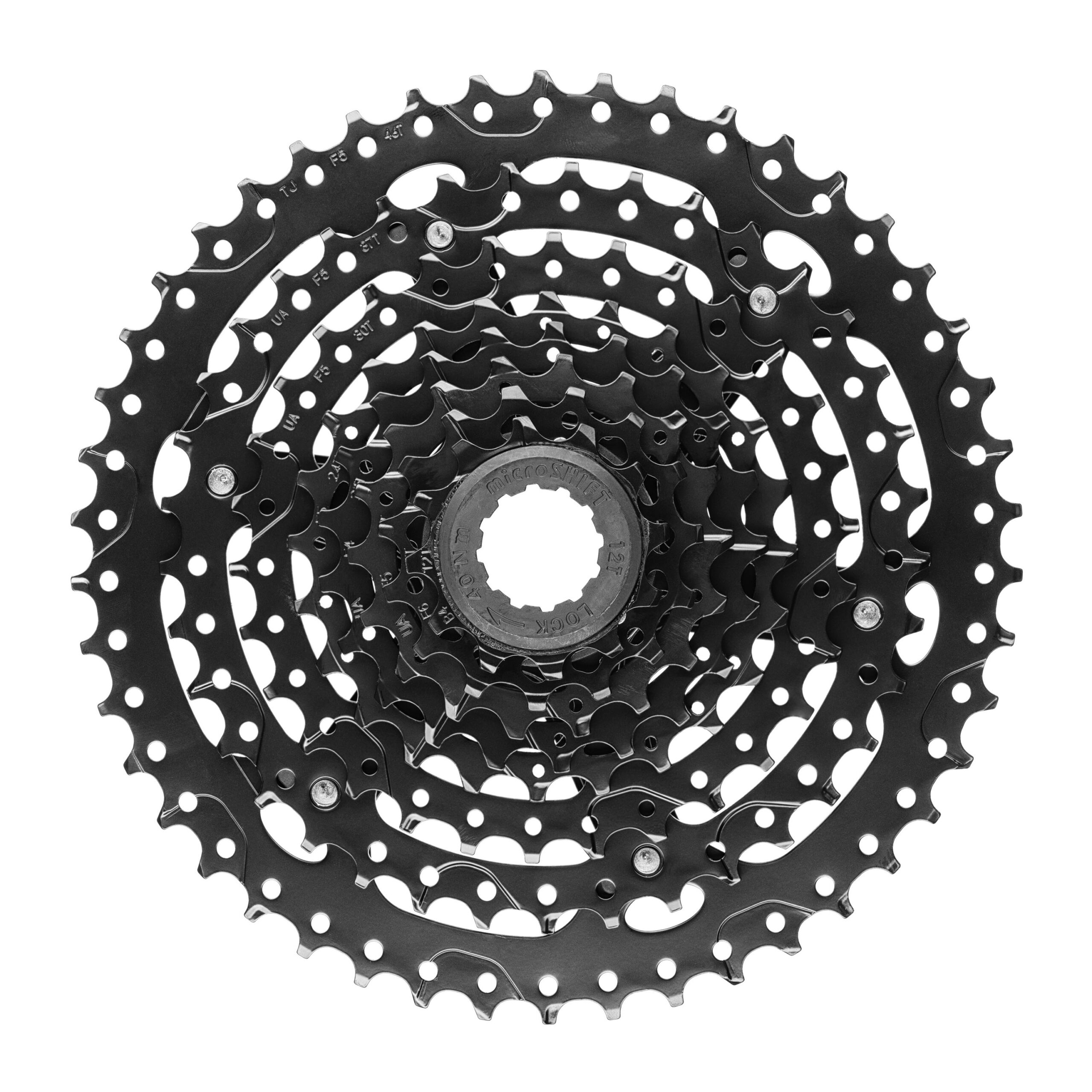 kaseta-microshift-acolyte-cs-h083-12-46t-8-tachititon-black ΚΑΣΕΤΑ MICROSHIFT ACOLYTE CS-H083 12-46T 8 ΤΑΧΥΤΗΤΩΝ BLACK