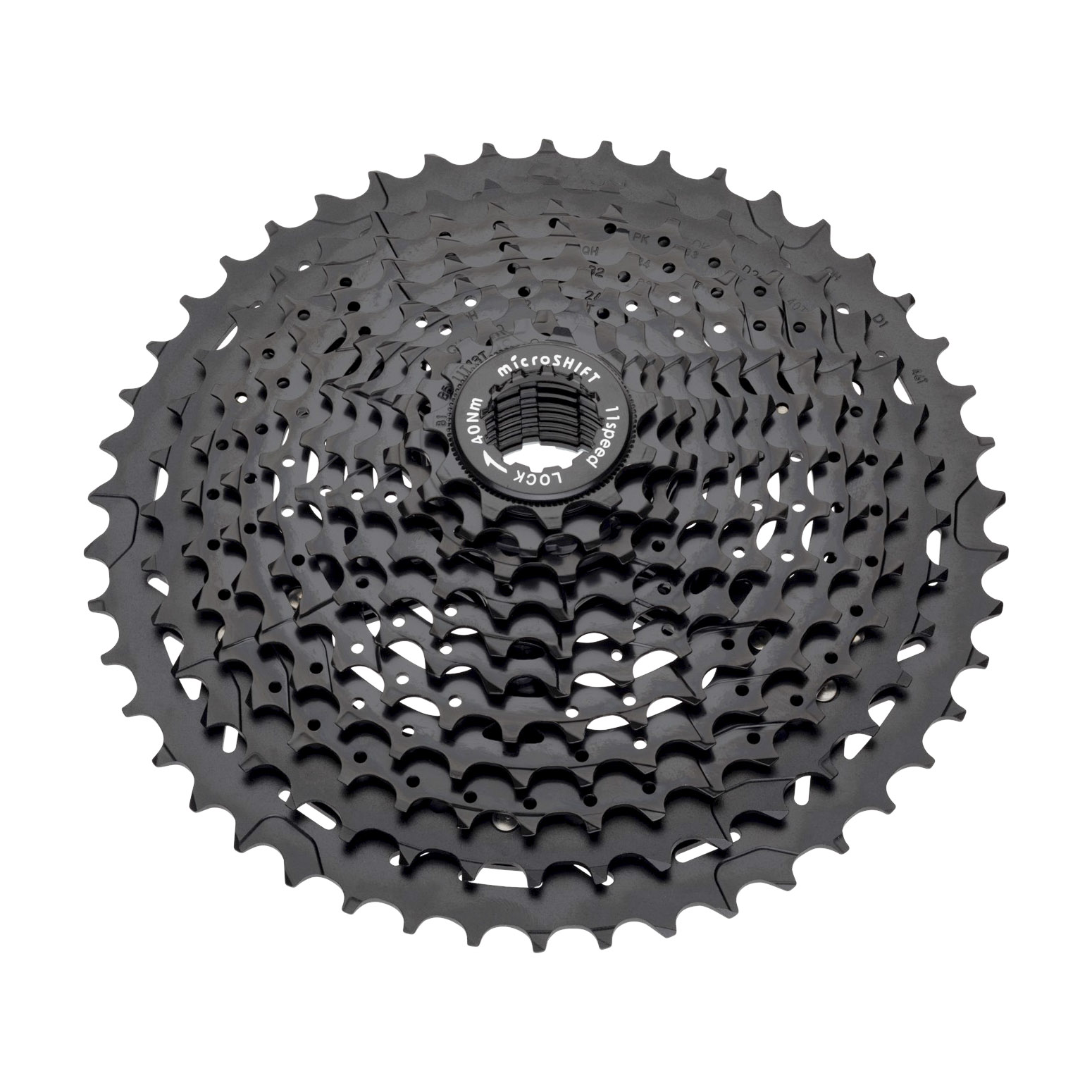 kaseta-microshift-xle-cs-h113-11-42t-11-tachititon-black ΚΑΣΕΤΑ MICROSHIFT XLE CS-H113 11-42T 11 ΤΑΧΥΤΗΤΩΝ BLACK